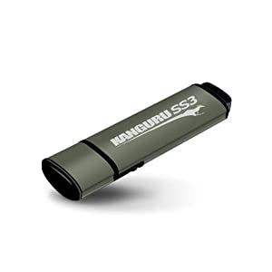 Kanguru solutions Kanguru KF3WP-128G 128GB USB 3.0 Flash Drive with Physical Write Protect Switch