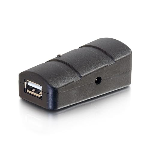C2g Usb Over Cat5/cat6 Wall Plate To Box Extender - Usb A 2.0 Extender - Up To 150ft - Taa - C2g Usb 2.0 Cat6 Extender 150ft, Decorator Wall Plate Transceiver To Box Receiver