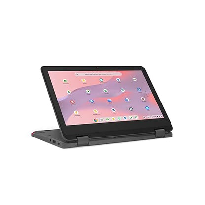 Lenovo 300e Yoga Chromebook Gen 4 11.6" HD 2-in-1 Touchscreen Laptop, MediaTek Kompanio 520 2.0GHz, 8GB RAM, 64GB eMMC, ChromeOS, Graphite Gray with Pen