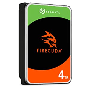 Seagate FireCuda ST4000DX005 4TB 7200 RPM 256MB Cache SATA 6.0Gb/s 3.5" Internal HDD Bare Drive