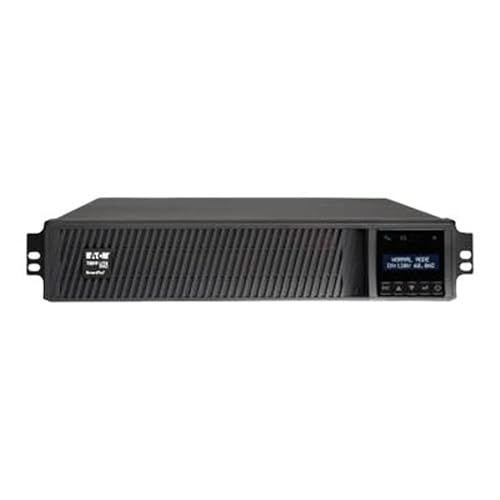 Tripp Lite UPS Smart 1000VA 900W 120V LCD USB DB9 Ext Run WEBCARDLX 2URM (SMART1000RMX2UN)
