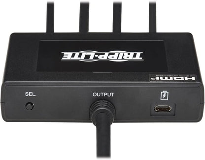 Tripp Lite Presentation Adapter 4-Port 4K60Hz HDMI DP USB C &amp; VGA to HDMI (B321-4X1-HDVC)