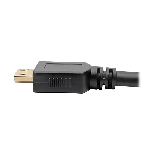 Tripp Lite High-Speed HDMI Cable, 35 ft, with Gripping Connectors - M/M, Black (P568-035-BK-GRP) 35 ft. Gripping Connectors