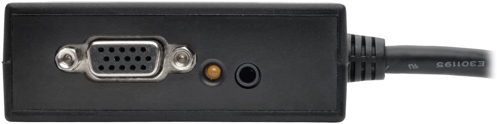 Tripp Lite 2-Port HDMI to VGA Splitter (M/2F), Audio/Video Adapter, HDMI to HD15, 1080p (P131-06N-2VA-U) HDMI to 2-Port VGA + Audio