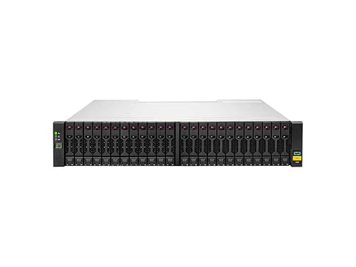 HPE MSA 1060 10GBASE-T iSCSI SFF Storage - 24 x HDD Supported - 0 x HDD Installed - 24 x SSD Supported - 0 x SSD Installed - Clustering Supported - 2 x iSCSI Controller - 24 x Total Bays - 24 x 2.5