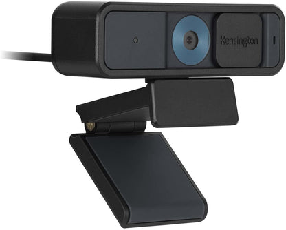 Kensington W2000 1080P Auto Focus Webcam, Full HD 1080P/30fps Webcam with Microphone for Video Conferencing, Software Control, Privacy Shutter, Compatible with Zoom/Skype/Teams (K81175WW)