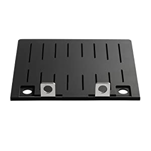 Atdec SNTB Notebook Tray Accessory with Quick Release Attachment Mechanism for 18-Inch Displays, Black