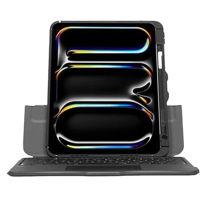 Targus VersaVu Bluetooth Keyboard Case for iPad Pro 11-inch (M4) – 360 Degree Rotation, Backlit Keys, Multi-Touch Trackpad, Drop Protection, Stylus Holder - THZ988US