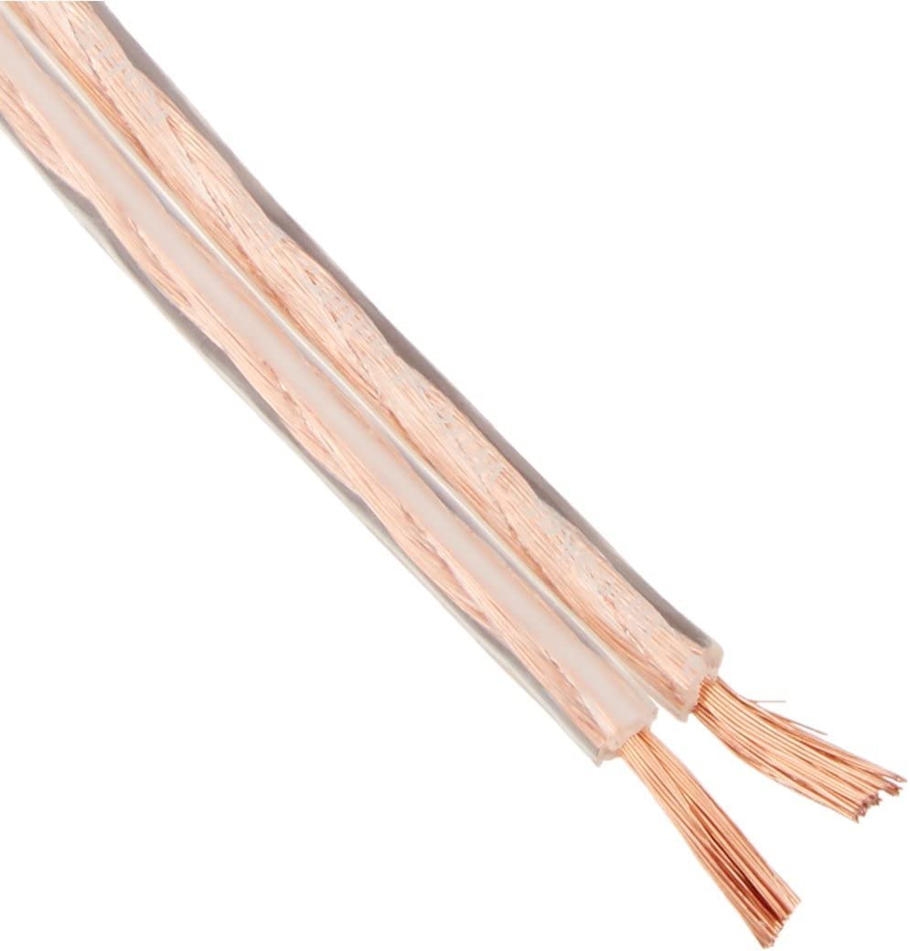 C2g/ cables to go C2G 40532 18 AWG Bulk Speaker Wire, Clear Jacket (500 Feet, 152.4 Meters)