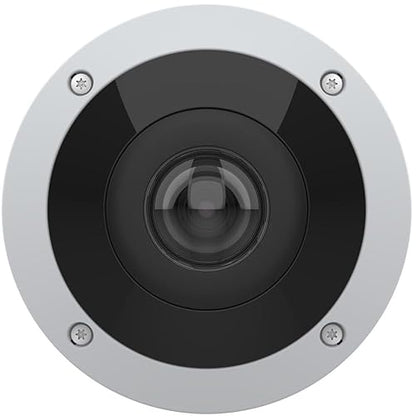 AXIS M4318-PLR 12 Megapixel Outdoor 4K Network Camera - Color - Fisheye - White - TAA Compliant - 49.21 ft Infrared Night Vision - H.264M (MPEG-4 Part 10/AVC), H.264H (MPEG-4 Part 10/AVC), Motion JPEG, Zipstream