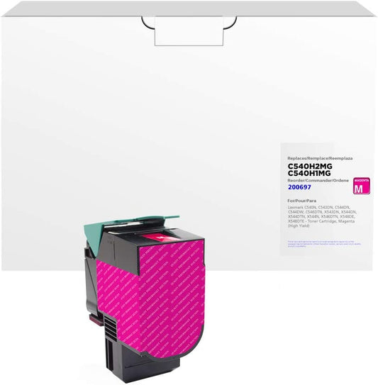 Clover imaging group Clover Remanufactured Toner Cartridge Replacement for Lexmark C540/C544/X543/X544 | Magenta | High Yield