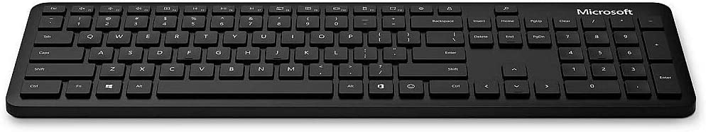 Microsoft Bluetooth Keyboard: Slim portable, Ergonomic design, Microsoft Wireless Mouse and Keyboard with Bluetooth (French)