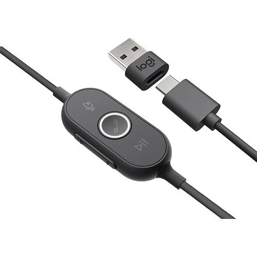 Logitech Zone 750 Headset Information Not Available 7.1"x6.5"x2.6" Modern" or "Contemporary