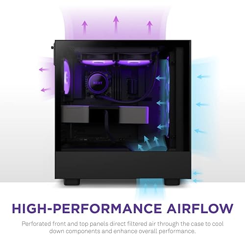 NZXT H5 Flow RGB - Black