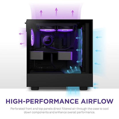 NZXT H5 Flow RGB - Black