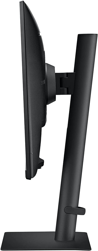 SAMSUNG S60UA Series 27-Inch WQHD (2560x1440) Computer Monitor, 75Hz, IPS Panel, USB-C, HDR10 (1 Billion Colors), Height Adjustable Stand, TUV-Certified Intelligent Eye Care (LS27A600UUNXGO) 27 in QHD HDR10 with USB-C