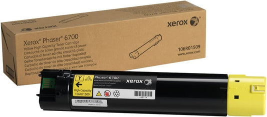 Xerox Phaser 6700 Yellow High Capacity Toner-Cartridge (12,000 Pages) - 106R01509