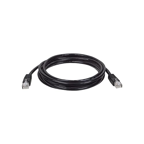 Tripp Lite Cat5e 350MHz Molded Patch Cable (RJ45 M/M) - Black, 7-ft.(N002-007-BK) 7 feet Black
