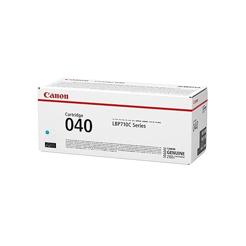 Canon 040C 0458C001 Original Cyan Toner Cartridge