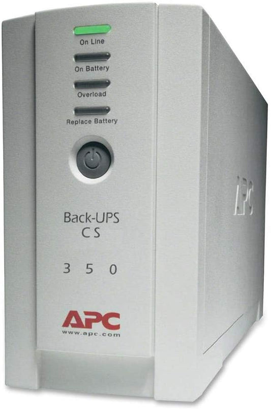 APC Battery Back Up Surge Protector, 350VA Backup Battery Power Supply, BK350 Back-UPS