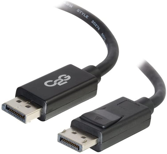 C2g/ cables to go C2G Display Port Cable, 8K, Male to Male, Black, 10 Feet (3.04 Meters), Cables to Go 54402 Male to Male Cable 10 Feet