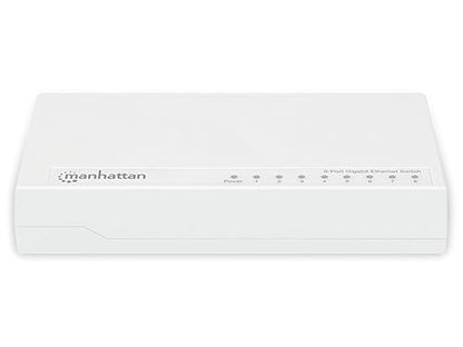 Manhattan 8-Port Gigabit Ethernet Switch (560705)