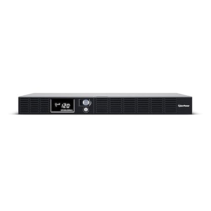 CyberPower OR1000LCDRM1U Smart App LCD UPS System, 1000VA/600W, 6 Outlets, AVR, 1U Rackmount 1000VA UPS System