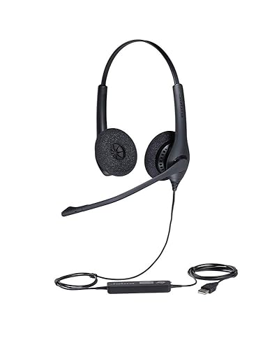 Jabra Biz 1500 USB Duo Wired Professional Headset USB Connectivity Duo Speaker