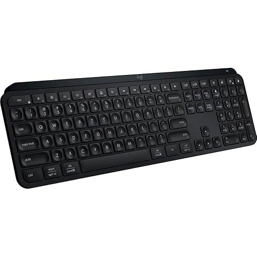 MX Keys S Advanced Wireless Illuminated Keyboard, Black