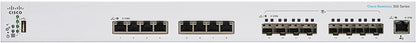 CISCO DESIGNED CBS350-16XTS Managed Switch | 8 Port 10GE | 8 Port 10G SFP+ | Limited Lifetime Hardware Warranty (CBS350-16XTS-NA) 8-port 10GE / 8 x 10G SFP+