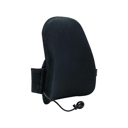 ObusForme Lumbar Support Pillow for Chair | Durable Foam Backrest Cushion | CustomAIR Adjustable Inflatable Lumbar Pad | Home, Office or On-The-Go CustomAir Backrest Cushion