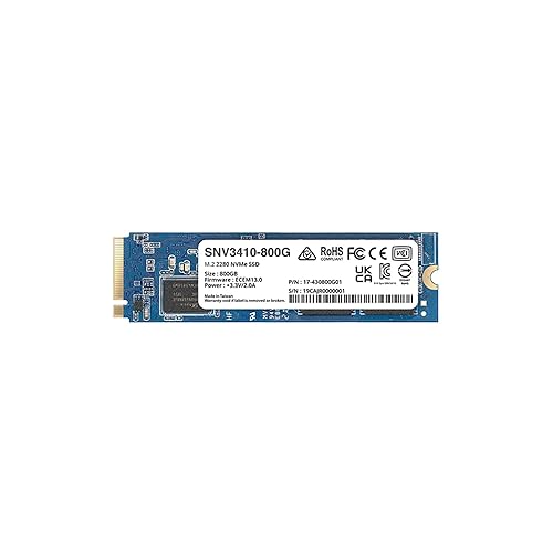 Synology 800GB - M.2 2280 NVMe SSD