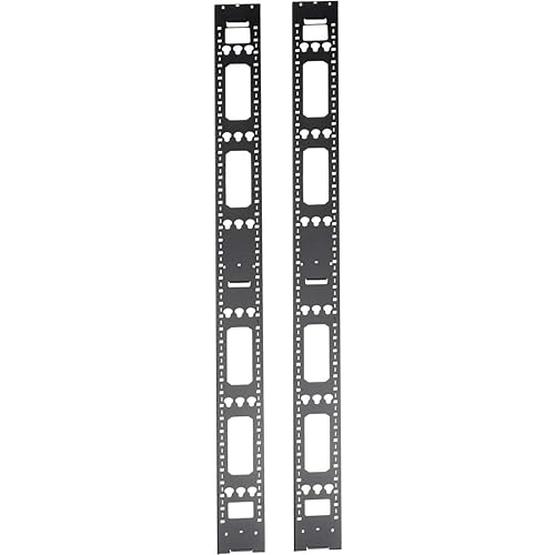 Tripp LITE 45U Rack Enclosure Server Cabinet Vertical Cable Management Bars