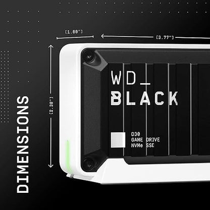 WD Western Digital 2TB - Venom Black D30 - Solid State Drive