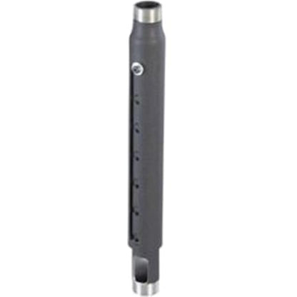 Chief CMS-012018 12-18" Speed-Connect Adjustable Extension Column (Black)