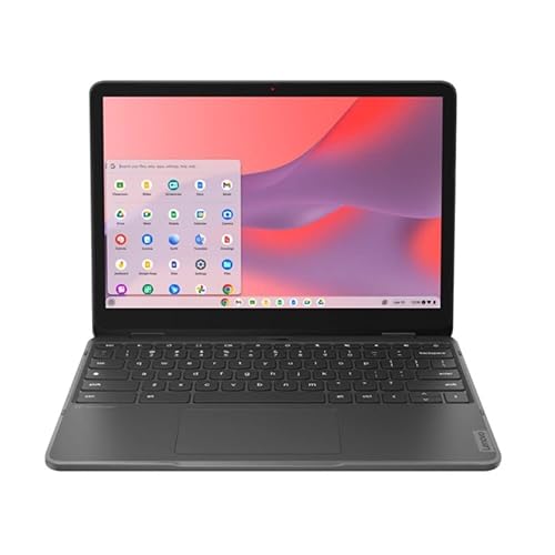 Lenovo 500e Yoga Chromebook Gen 4 82W4000AUS 12.2" Touchscreen Convertible 2 in 1 Chromebook - WUXGA - 1920 x 1200 - Intel N100 Quad-core (4 Core) - 4 GB Total RAM - 4 GB On-board Memory - 32 GB