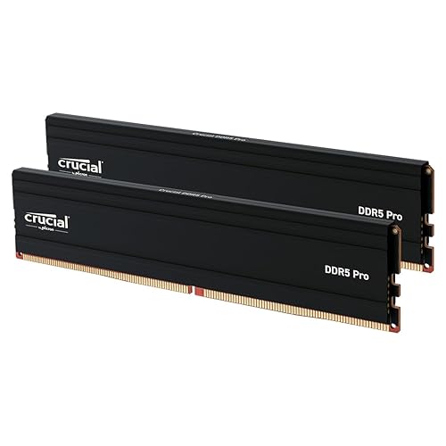 Crucial Pro RAM 48GB Kit (2x24GB) DDR5 6000MHz (or 5600MHz or