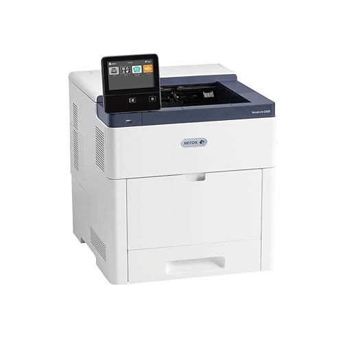 Xerox C600/DN VersaLink Color Laser Printer Letter/Legal up to 55ppm 2 Sided Printing USB/Ethernet 550 Sheet Tray 150 Sheet Multi Purpose Tray 5 Display
