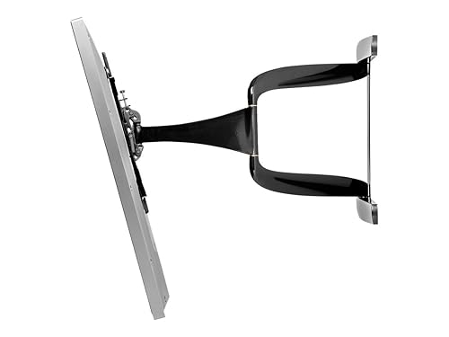 Peerless-AV Designer SUA761PU Wall Mount for Display Screen - Gloss Black, Black - 1 Display(s) Supported - 37" to 65" Screen Support - 80 lb Load Capacity - 200 x 100, 200 x 200, 300 x 200, 300 x 300, 400 x 200, 400 x 300, 400 x 400, 600 x 400 - 1 Unit