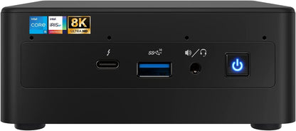 Intel NUC 11, NUC11PAHi5 Canyon Mini PC Desktop, Win 10 Pro Mini Computer, Intel Core i5-1135G7 Processor, 4Core,8MB Cache, 28W Intel Iris Xe Graphics, WiFi6, Thunderbolt 3 (16GB RAM+256GB PCIe SSD) NUC11PAHi5 16GB+256GB