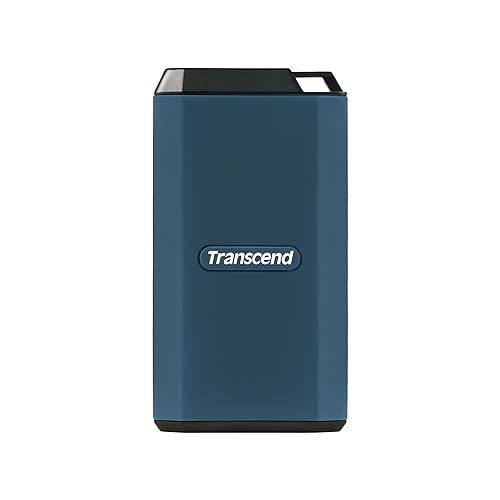 Transcend 1TB External, Portable, Military Drop Test Certified SSD, ESD410C, USB 20Gbps, Type C TS1TESD410C