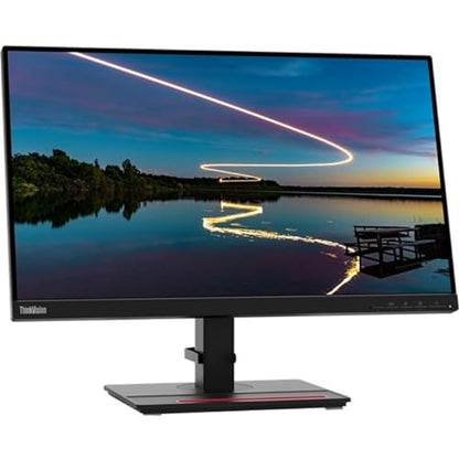 Lenovo ThinkVision T24m-20 24" Class Webcam Full HD LCD Monitor - 16:9 - Raven Black