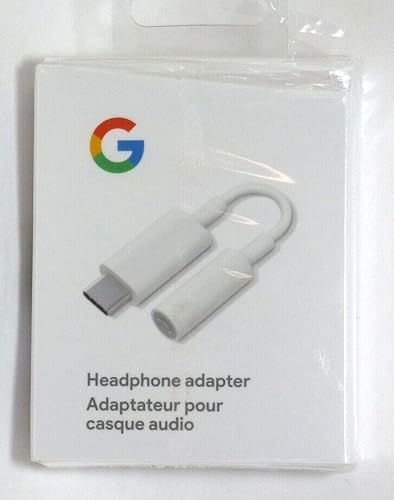 Google USB-C to 3.5 mm Adapter White, GA00477-WW