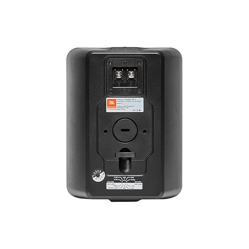JBL Professional Control Control 25-1 2-way Indoor/Outdoor Wall Mountable Speaker - 200 W RMS - Black - 5.25" Fiberglass Woofer - 0.75" Polyetherimide (PEI) Tweeter - 85 Hz to 17 kHz - 8 Ohm