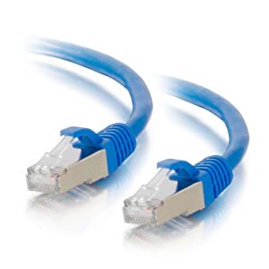 C2g/ cables to go C2G 00688 Cat6a Cable - Snagless Shielded Ethernet Network Patch Cable, Blue (35 Feet, 10.66 Meters) 35 Feet Blue