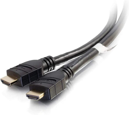 Ortronics inc C2G 41415 4K Active High Speed HDMI Cable, 4K 60Hz, in-Wall CL3-Rated, Black (50 Feet, 15.24 Meters)