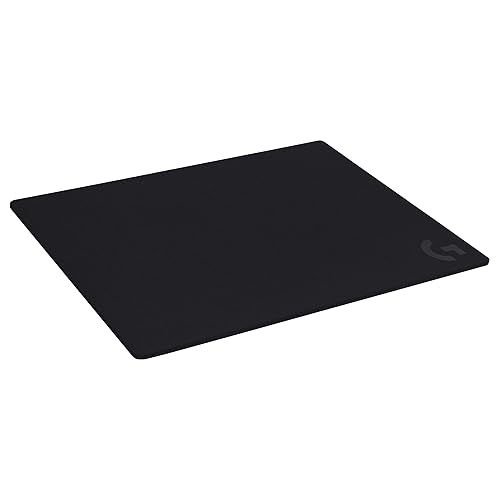 Logitech G740 Large Thick Gaming Mouse Pad, Optimized for Gaming Sensors, Moderate Surface Friction, Non-Slip Mouse Mat, Mac and PC Gaming Accessories, 460 x 600 x 5 mm 23.6L x 18.1W inches