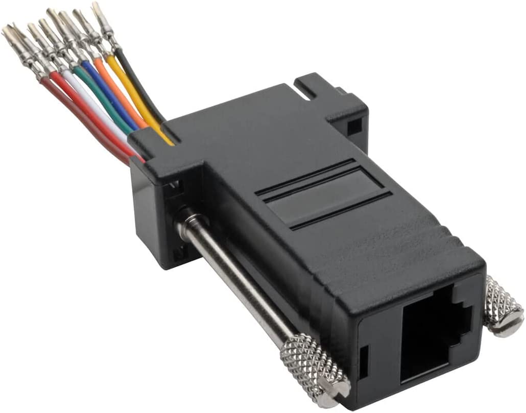 Tripp Lite DB9 to RJ45 Modular Serial Adapter F/F RS-232 RS-422 RS-485 (P440-89FF) DB9 to RJ45 (F/F)
