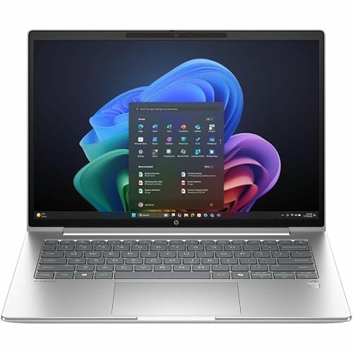 HP ProBook 4 G1q 14 Copilot+ PC Notebook - WUXGA - Qualcomm Snapdragon X X1-26-100-16 GB - 512 GB SSD - English Keyboard - Pike Silver