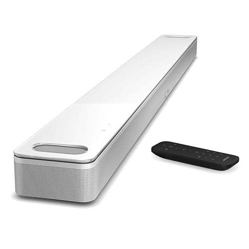 Bose Smart Soundbar 900 Dolby Atmos with Alexa Built-In, Bluetooth connectivity - White White Soundbar